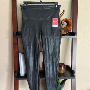 Spanx faux leather leggings
